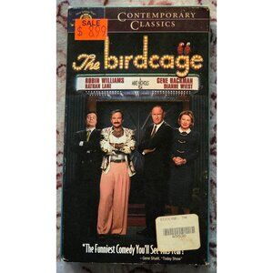 The Birdcage 1996 (VHS 1998 Contemporary Classics) Robin Williams Gene Hackman